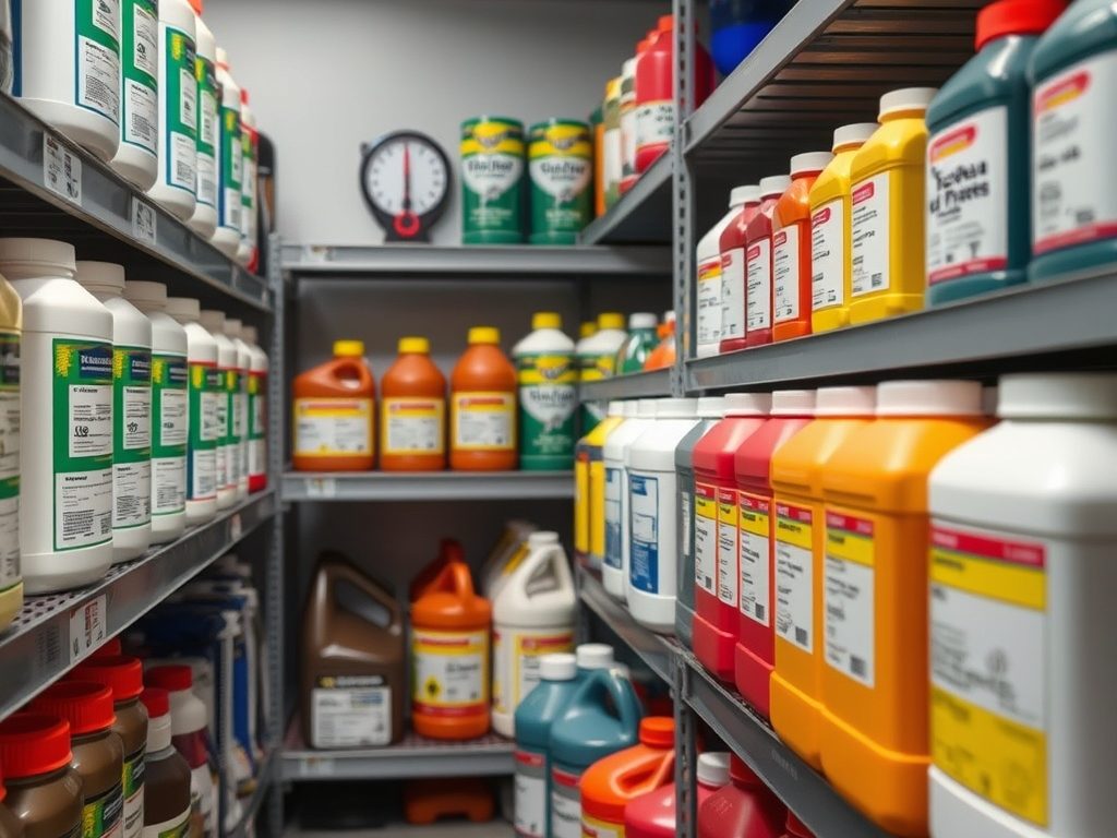 Ogólne zasady przechowywania chemicznych środków ochrony roślin