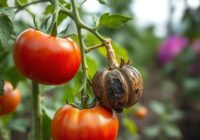 Zgorzel podstawy łodygi i czarna zgnilizna owoców pomidora