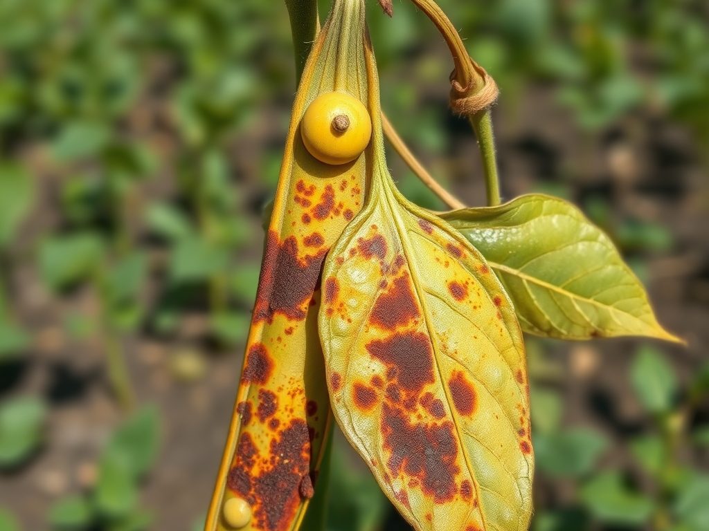 Rdza grochu Rdza grochu