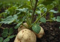 Parch prószysty ziemniaka