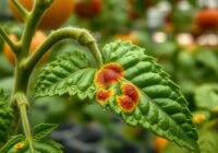 Brunatna plamistość liści pomidora