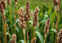 Brunatnienie i łamliwość łodyg lnu